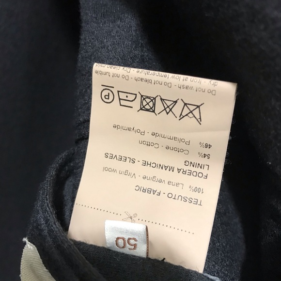 Altea Milano Italian luxury wool flannel sport coat, blazer 50/40US NWT$1595 - Picture 7 of 12